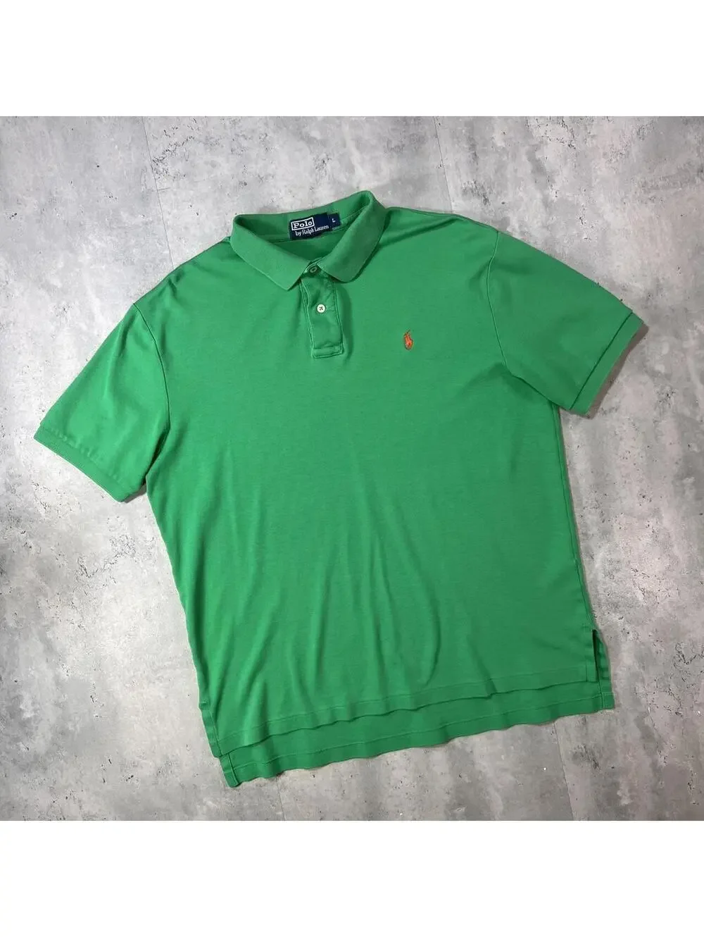 Vintage 90’s Green Polo Ralph Lauren Polo Shirt